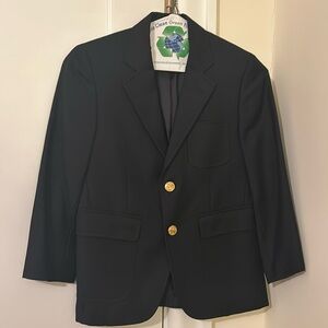 Boys Navy Blue Blazer, Size 10